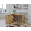 Nurgaarvutilaud Top e Shop DANY ARTISAN KPL, L-kujuline puitlaastplaadist, tammevärvi