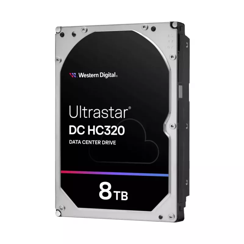 Sisemine 3,5-tolline SAS-kõvaketas Western Digital Ultrastar DC HC320 8 TB, 7200 p/min, 12 Gbit/s, 256 MB vahemälu