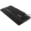 Mehaaniline mänguriklaviatuur Lenovo Legion K500 — täissuuruses 104-klahviline USB, QWERTY US English, RGB taustvalgustus, hall/must