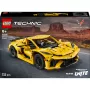 LEGO Technic Corvette Stingray 42205 2-in-1 kabriolett ja kupee mudel, 732 tükki, 80×270×140 mm