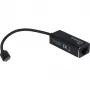 Inter-Tech Argus IT-811 - võrguadapter - USB-C - Gigabit Ethernet - must (88885438)
