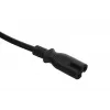 Savio - Toitekaabel 2-pin M 3m CL-105 Must - Kaabel (CL-105)
