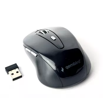 Gembird MUSW-6B-01 hiir Kontor Paremakäeline RF Juhtmevaba Optiline 1600 DPI
