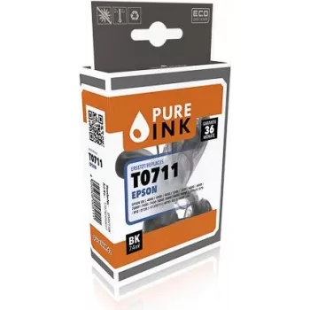 Pure Ink EPST0711BK printeritarvik Must