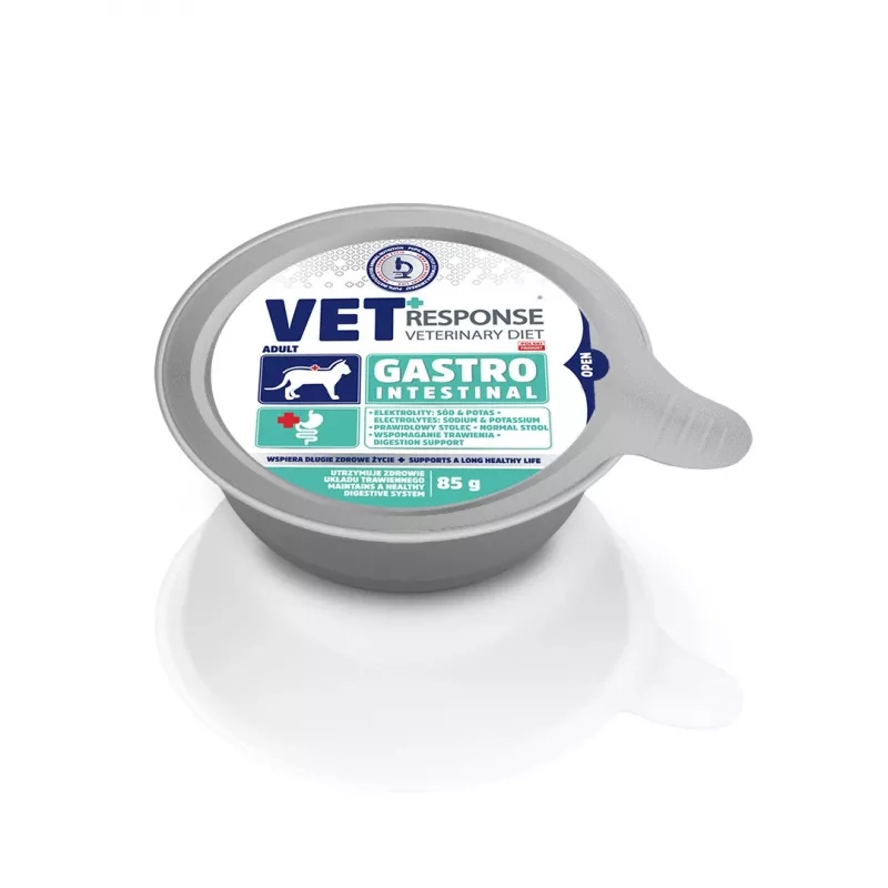 VET RESPONSE Gastrointestinal - märg kassitoit - 4x85g