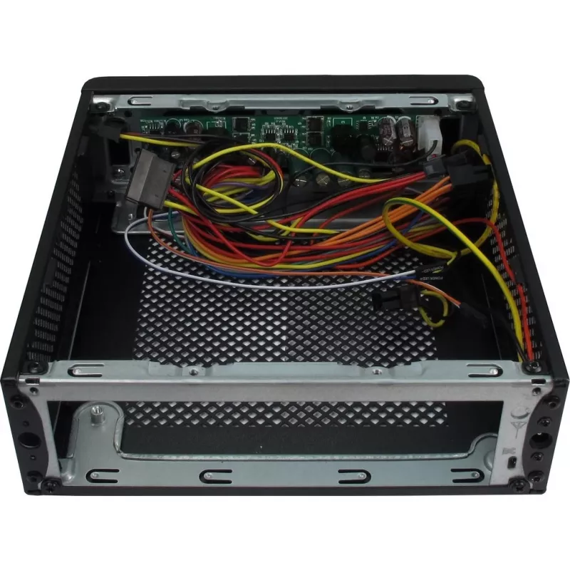 PC Case Inter-Tech ITX-601 Lauaarvuti Must