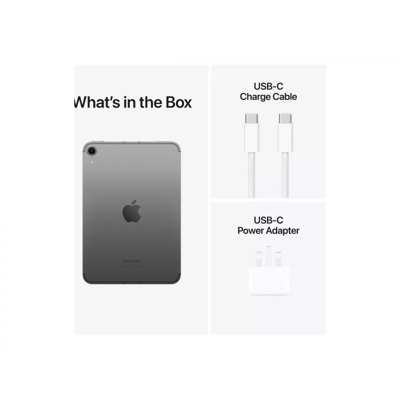 Apple iPad mini 5G TD-LTE & FDD-LTE 256 GB 21,1 cm (8,3) Wi-Fi 6E (802.11ax) iPadOS 18 Hall