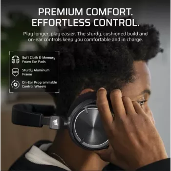 Kõrvaklapid Virtuoso Max Wireless Carbon