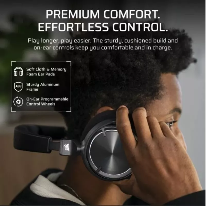 Kõrvaklapid Virtuoso Max Wireless Carbon