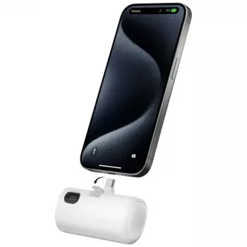 Akupank 4smarts 541657 5000 mAh Li‑Ion valge USB‑C 2 porti PD 2.0 PPS Quick Charge 3.0 3.63 V
