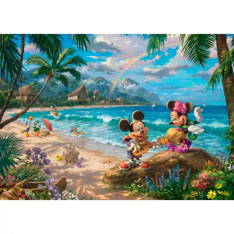 Pusle Schmidt Spiele Disney Mickey ja Minnie Hawaiil 1000 tk