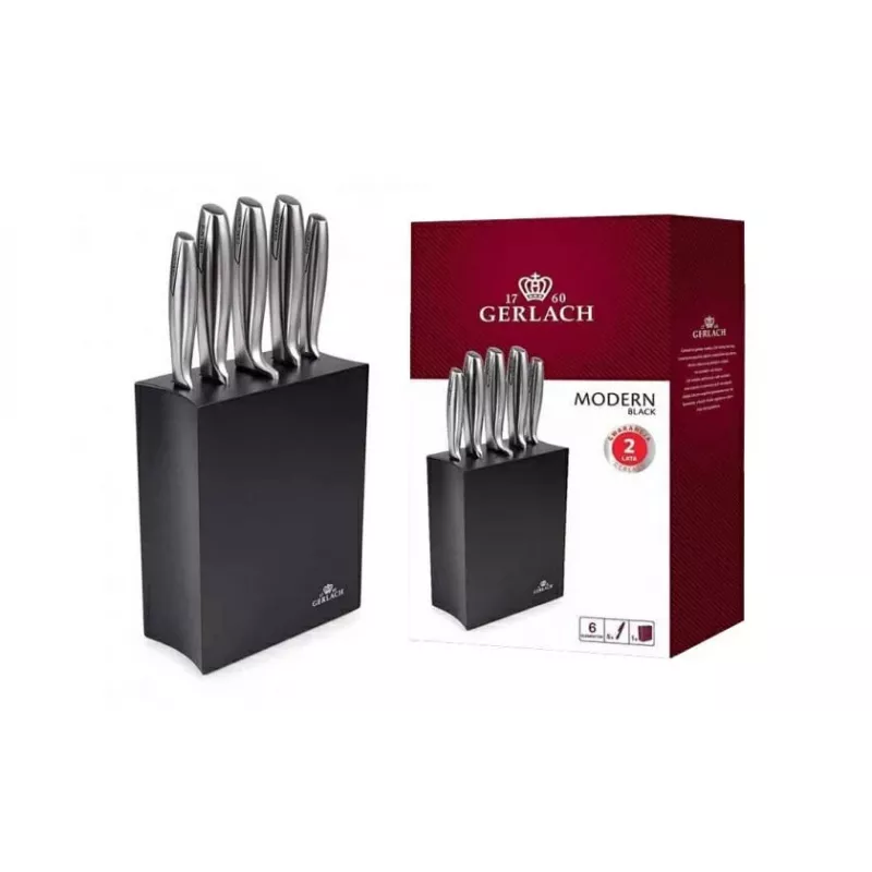 Kööginugade komplekt GERLACH 5 tk plokis Modern Must