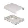 DeLOCK 67054 Keystone pinnale paigaldatav karp, 6 pordiga, valge