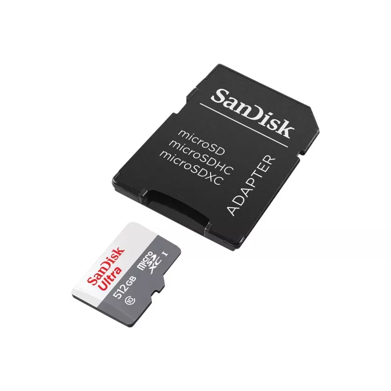 Flash-mälu SanDisk 512GB MicroSDXC UHS-I SDSQUNR-512G-GN6TA