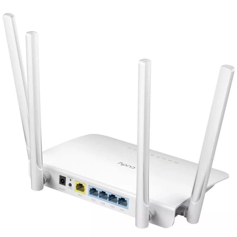 Cudy WR1300 juhtmevaba ruuter Gigabit Ethernet kaheriba (2,4 GHz / 5 GHz) Valge