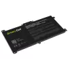 GREEN CELL Aku BK03XL HP Pavilion x360 14-BA 14-BA015NW 14-BA022NW 14-BA024NW 14-BA102NW 14-BA104NW jaoks