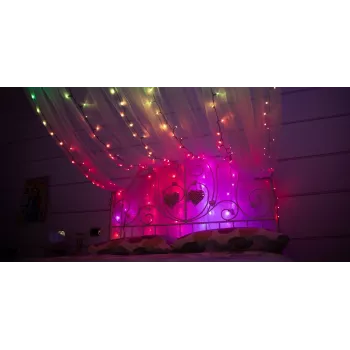 TWINKLY Strings 600 (TWS600STP-BEU) Nutikad jõulupuu tuled 600 LED RGB 48 m