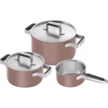 Potikomplekt ZWILLING PURE 3-osaline potid 1028859 roostevaba teras, induktsiooniga ühilduv