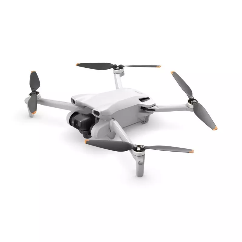 Kvadrokopter DJI Mini 3 Fly More Combo — 4 rootoriga droon, 12 MP 4K kaamera, 10 000 m ulatus, 10,55 m/s maksimaalne kiirus, 2453 mAh aku, 0,248 kg, hall