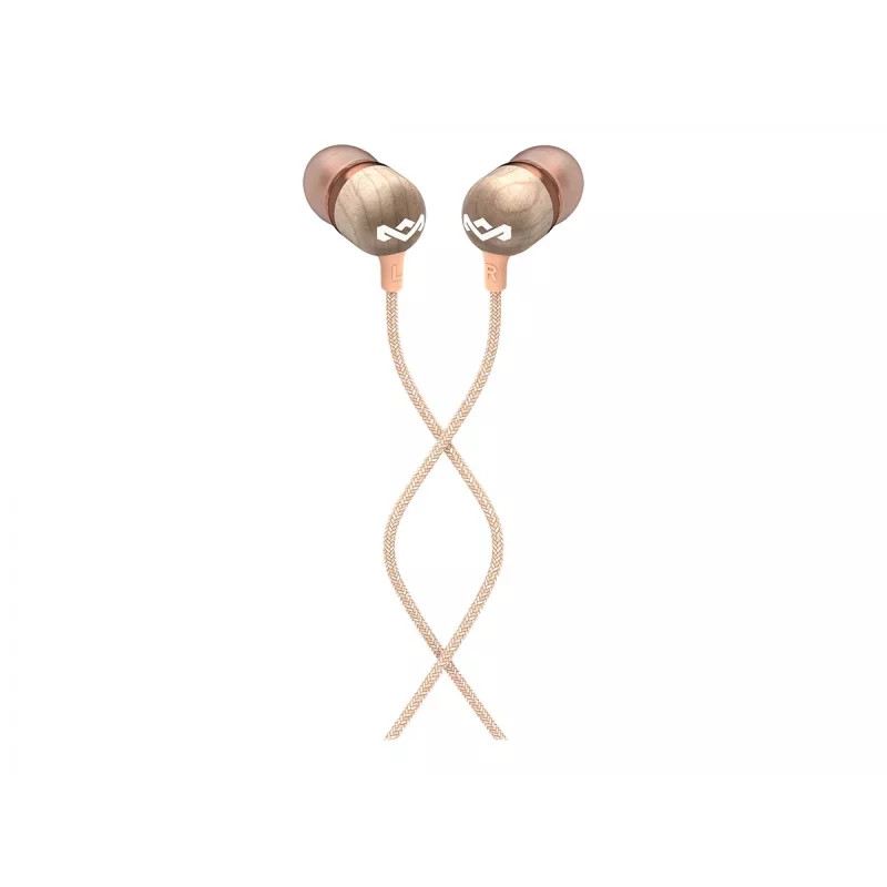 In-ear wired headset The House Of Marley Smile Jamaica — intraaural, 1.3 m kaabel, Valge