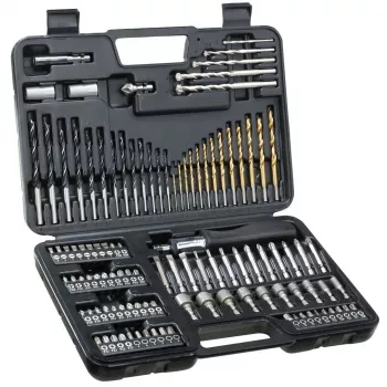 Puuriterade komplekt DeWALT DT0109-QZ — 109 tk müüritise, metalli ja puidu jaoks koos kandekohvriga