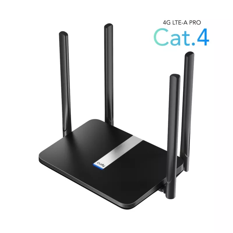Cudy LT500 traadita ruuter Fast Ethernet Dual-band (2,4 GHz / 5 GHz) 4G must