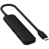 Satechi ST-P4SK liidese jaotur USB Type-C 10000 Mbit/s Must