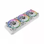 Korpuse ventilaatorid THERMALTAKE TS120 EX RGB Valge 120mm (3 tk pakend) arvuti jahutuseks, PWM-ühilduv