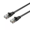 Unitek Etherneti kaabel Cat6 UTP RJ45 5 m, must, täisjuht, 250 MHz, kullatud kontaktidega