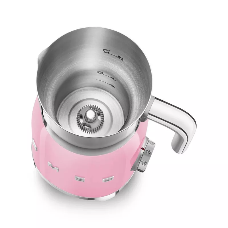 Automaatne piimavahustaja Smeg MFF11PKEU Rose Stainless steel 500W