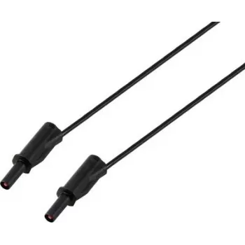 Voltcraft MSB-532 testjuhe 4mm 2 m must 2,5mm² CAT IV 600V 32 A (VC-16832965)