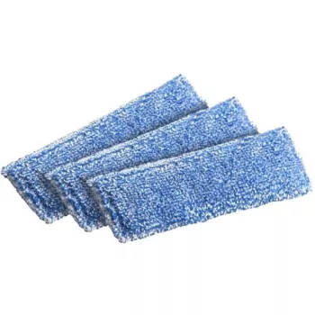 THOMAS 787248 mikrokiust plaatide puhastuspadjad — pakendis 3 tk, valge, korduvkasutatavad
