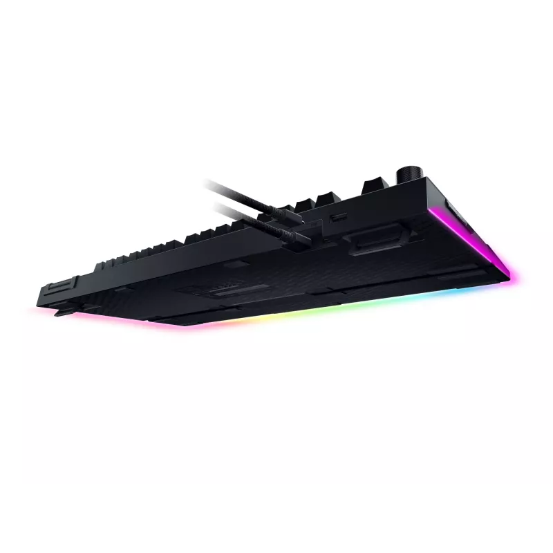 RAZER BlackWidow V4 Pro klaviatuur rohelise lülitiga - USA paigutus