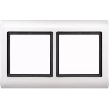 MERTEN raam 2-kohaline 400244 AQUADESIGN valge 400244 400244 (400244)