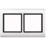 MERTEN raam 2-kohaline 400244 AQUADESIGN valge 400244 400244 (400244)