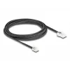 DeLOCK telefonikaabel RJ45-pistik, RJ11-pistik, must, 3 m