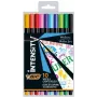 BIC Fineliners INTENSITY FINE BCL mitmevärviline, 10 värvi komplekt CEL1011727
