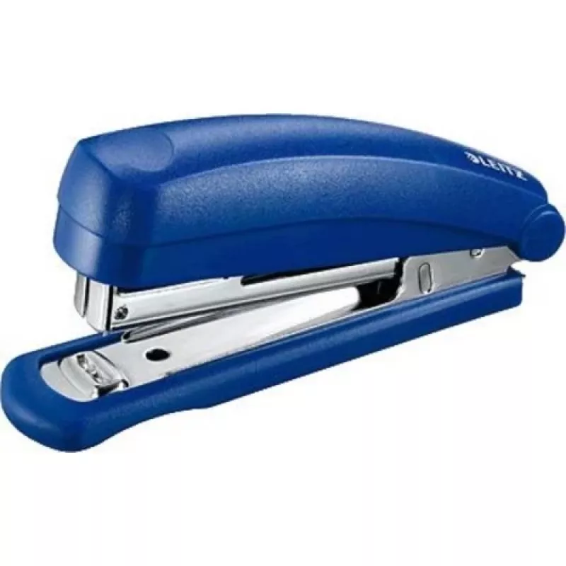 Leitz NeXXt klammerdaja 5517, 10 lehte, 10 lehte, sinine, hõbedane, plastik, 80 g/m², ülevaltlaadimine, integreeritud