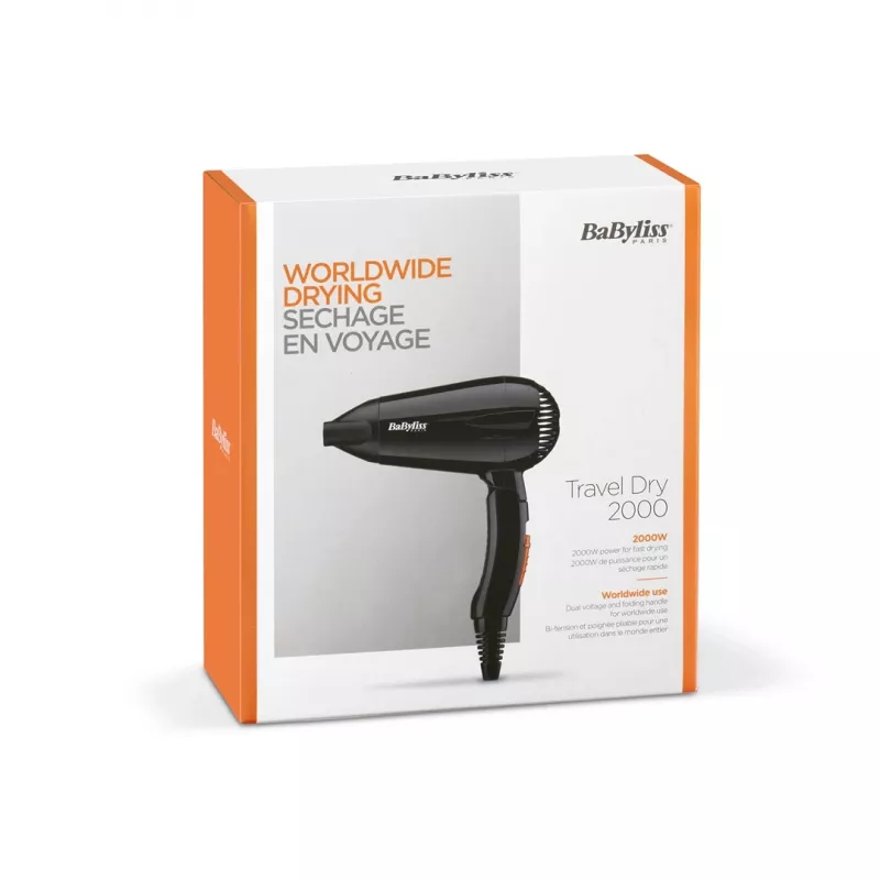 BaByliss Travel Dry 2000 5344E reisiföön