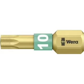 Kruvikeeraja otsik Torx Wera T10 x 25 mm — Torx T10, 25 mm pikkus