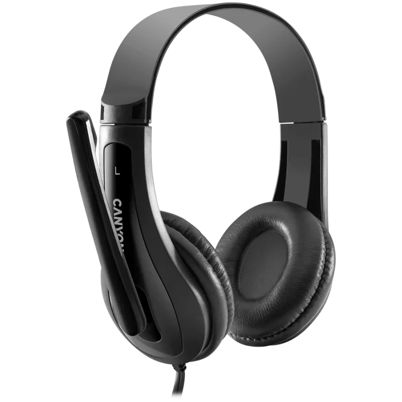 CANYON PC-peakomplekt HSC-1 PC Mic Flat 2m Must