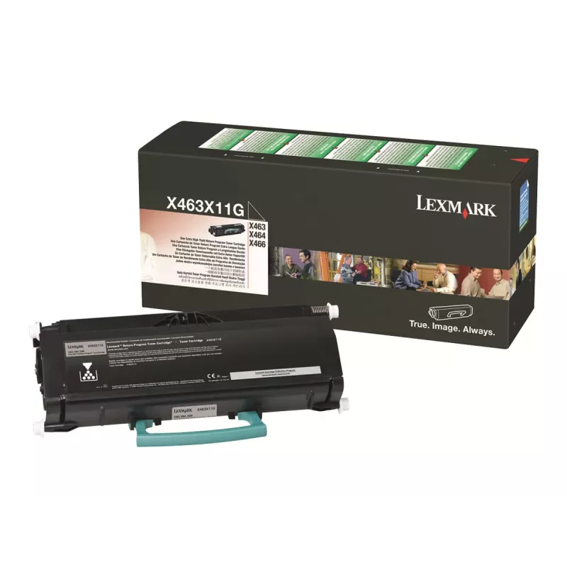 Lexmark X463X11G - tooner must - mudelitele X463de, X464de, X466de, X466dte, X466dwe