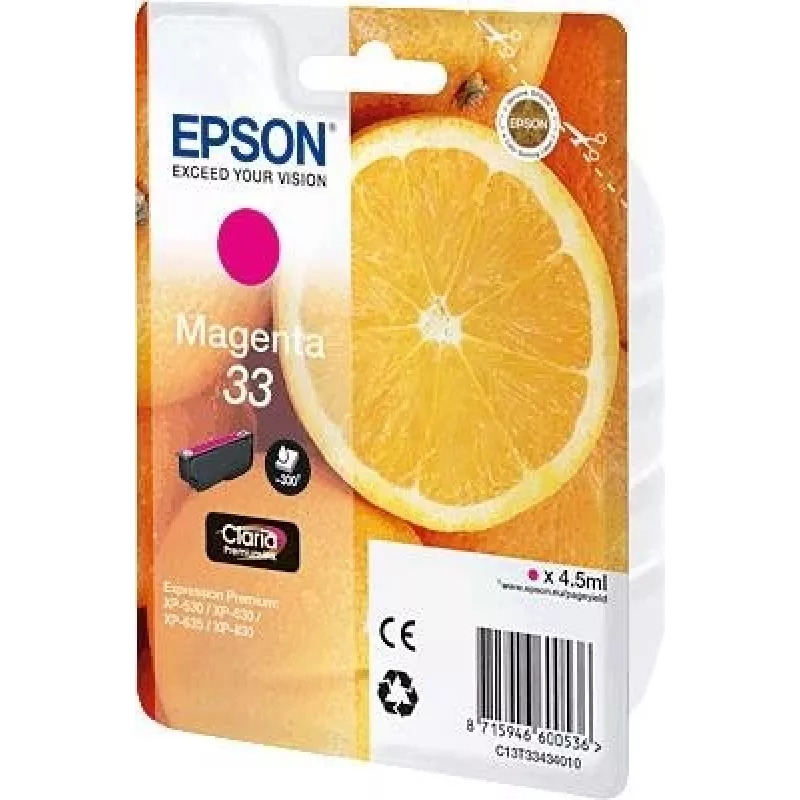 Epson C13T33434010 tindikassett 1 tk Originaal magenta