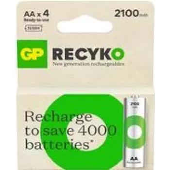 Korduvlaetav AA patarei GP ReCyko Mignon 2100 mAh 1,2 V (NiMH)