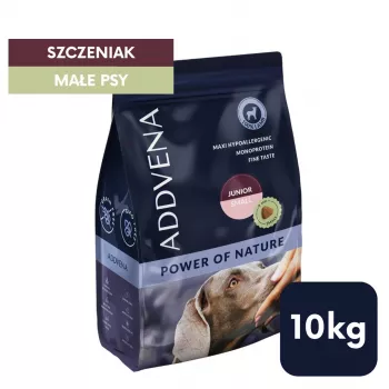ADDVENA Power of Nature Junior Small Lamb - kuiv koeratoit - 10kg