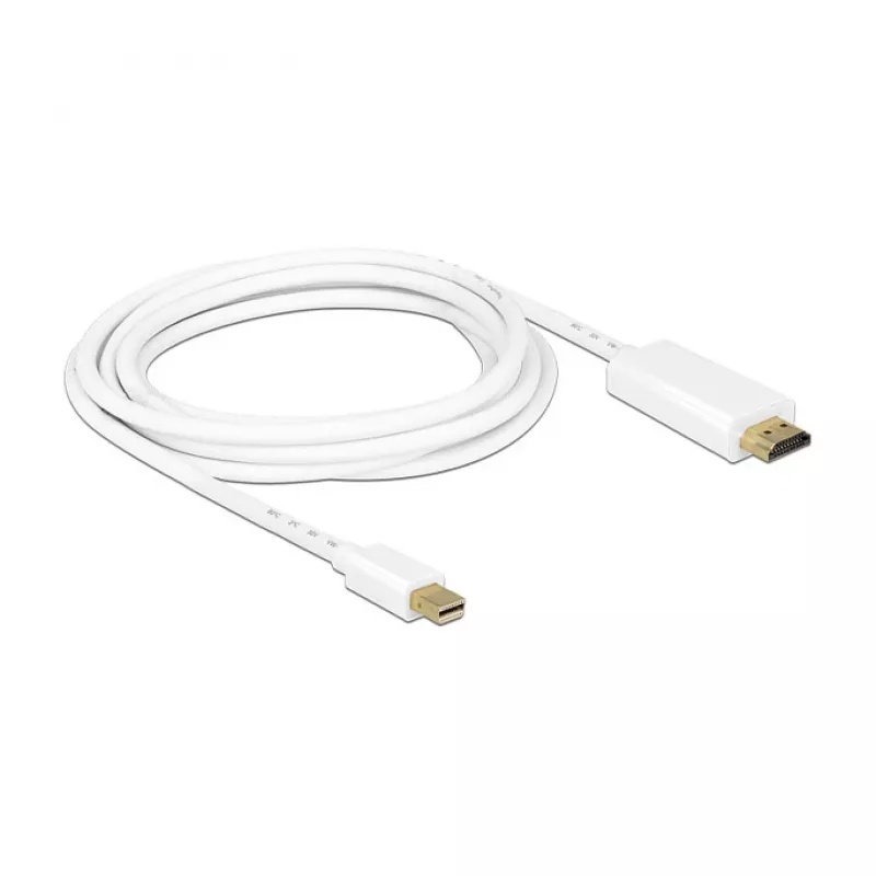 Videokaabli adapter DeLOCK 83708 Mini DisplayPort HDMI-le 3 m