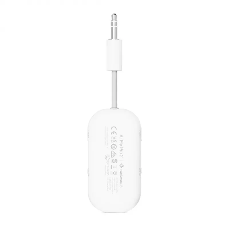 Twelve South AirFly Pro 2 Bluetooth heliadapter, valge