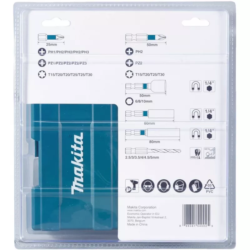 Makita B-66896 puuriotsakute komplekt