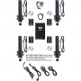 GM5 3DOF Motion System GSC-GM5-MSASBB-22, must alus, GR500 Racing Sim Rig ja GF500 Flight Rig jaoks