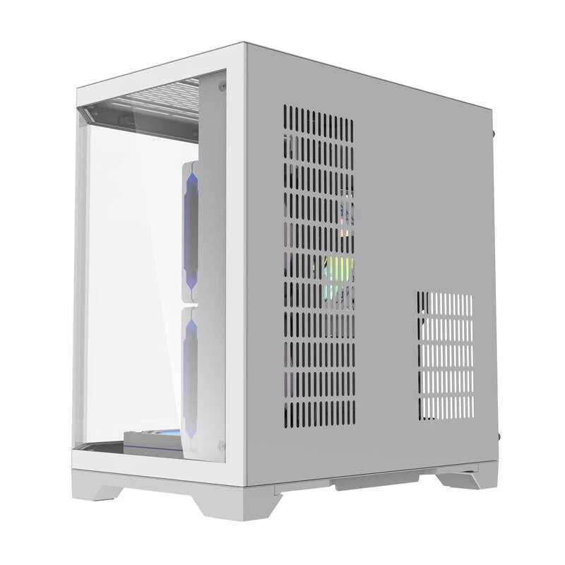 Darflash FT350 arvuti korpus + 5 aRGB ventilaatorit (valge)